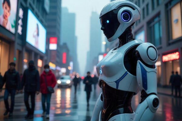 China Launches First Real Robotic AI Police on City Streets China Launches First Real Robotic AI Police on City Streets